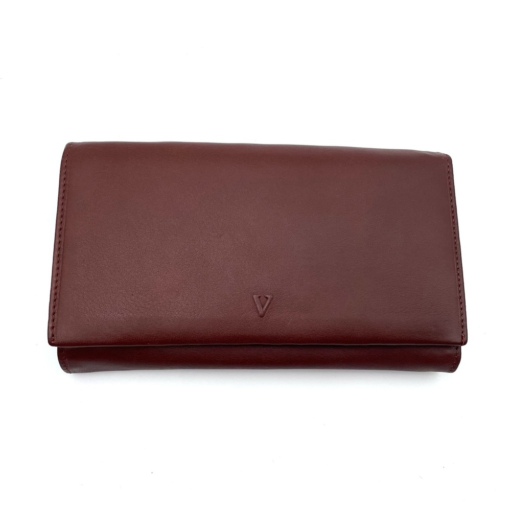 Vere pelle brown leather wallet